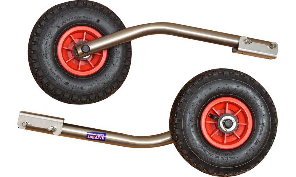 Транцевые колеса модульные удлиненные из нержавеющей стали в Волжском