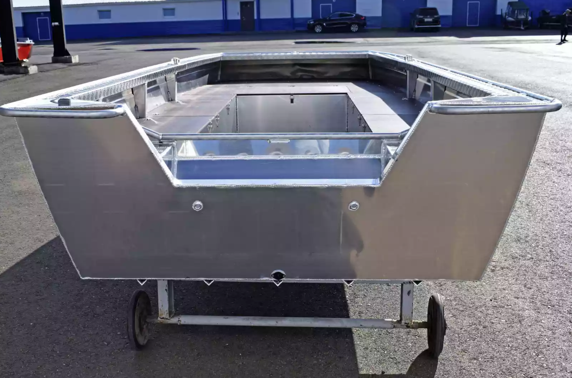 Алюминиевая лодка Wyatboat-490 Jonboat в Волжском