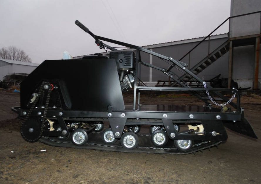 Мотобуксировщик AhtaR Зима 9 л/с с вариатором в Волжском