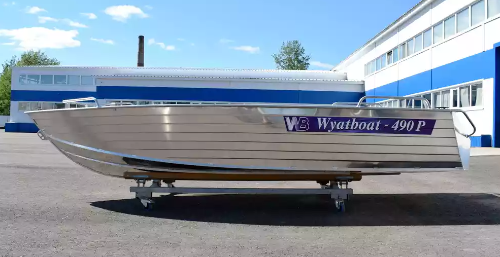 Алюминиевая лодка Wyatboat-490 P в Волжском