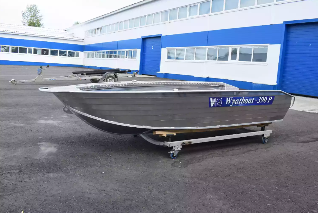 Алюминиевая лодка Wyatboat-390Р Увеличенный борт в Волжском