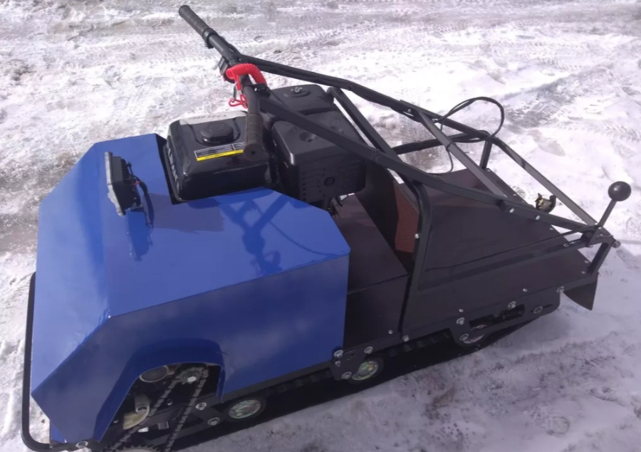 Мотобуксировщик AhtaR ЗИМА с реверсом (задний ход) в Волжском