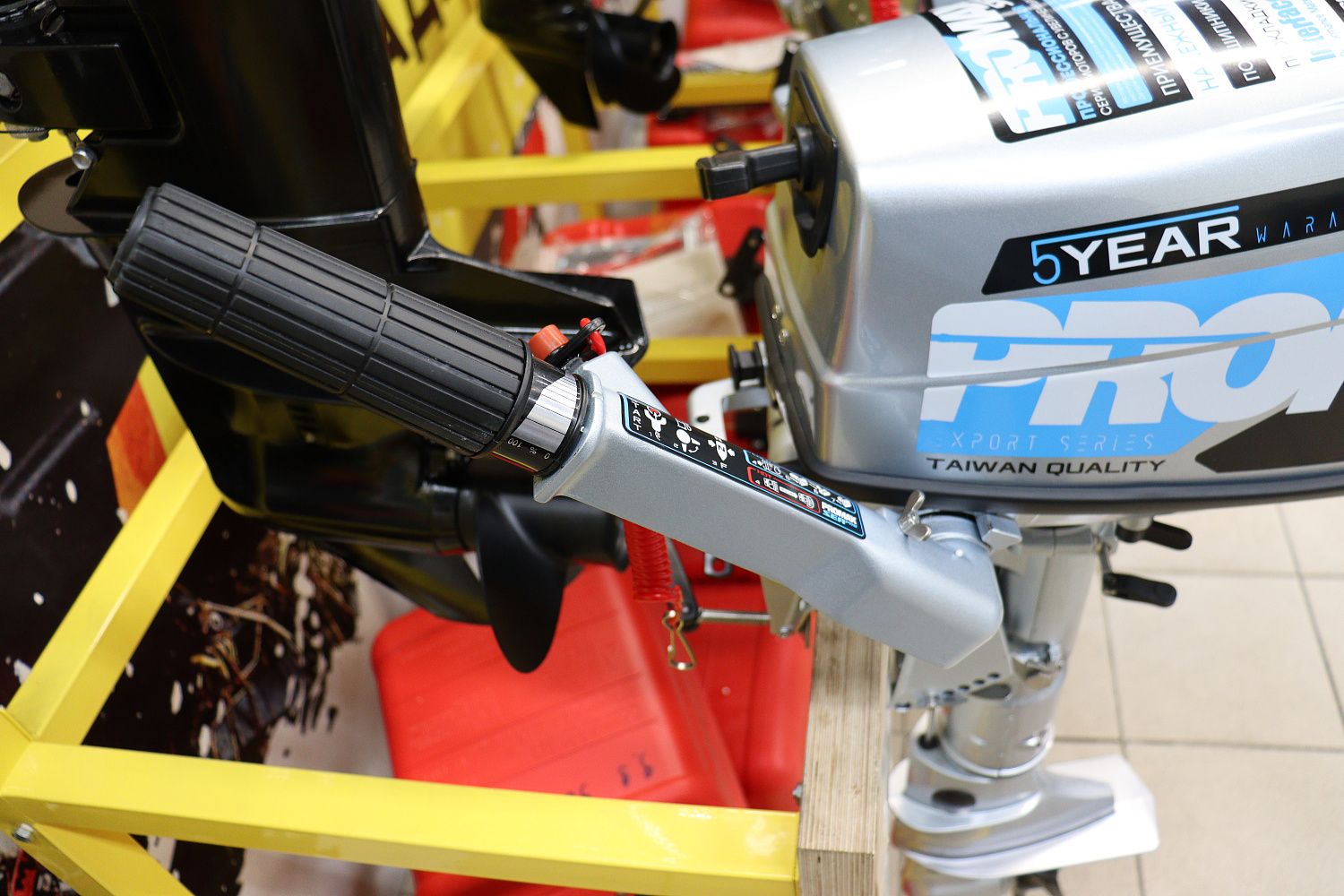 Лодочный мотор PROMAX SP5FHS (внешний бак 12 л) в Волжском