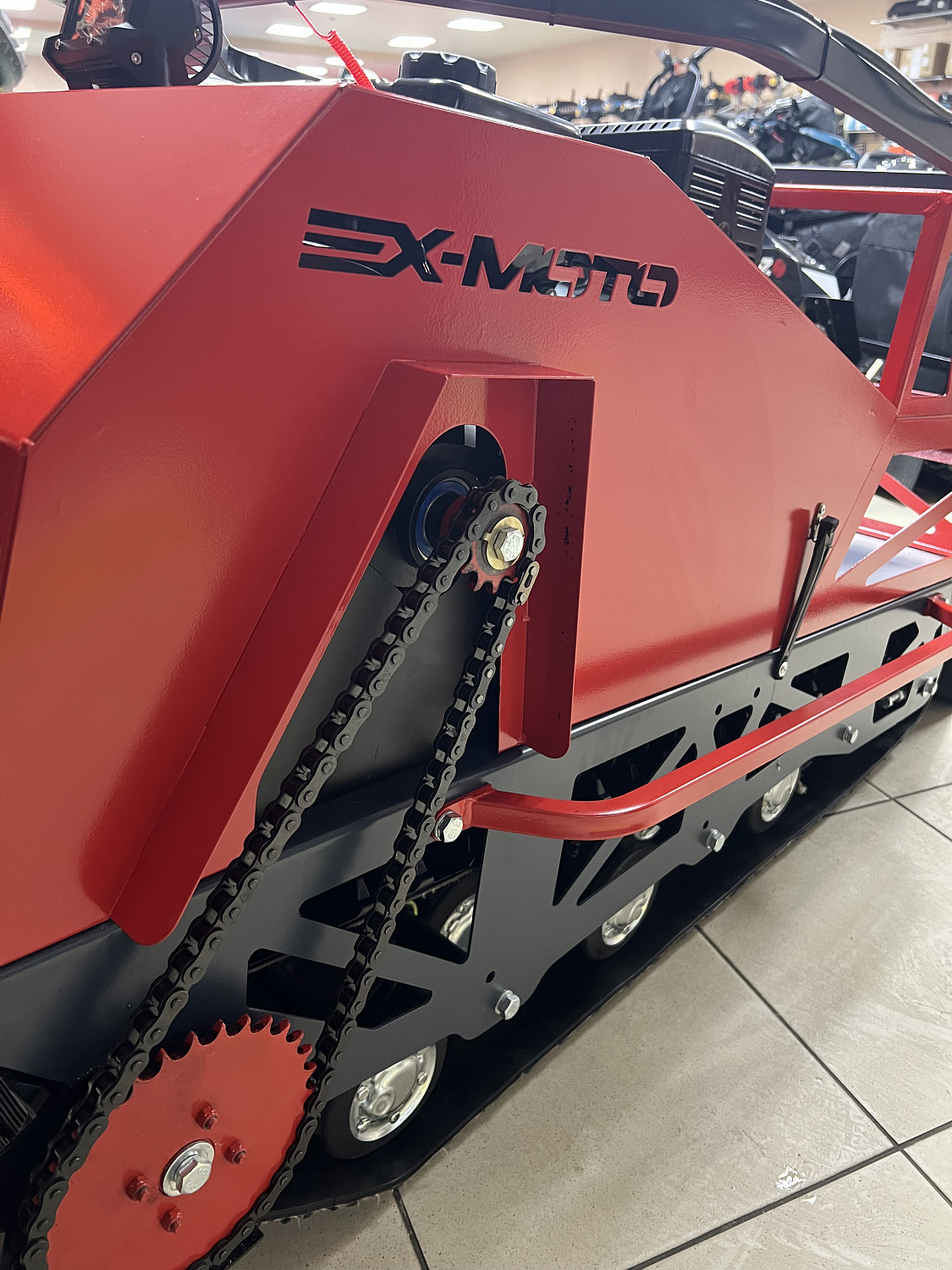 Мотобуксировщик EX-MOTO SNOWDOG S500 15л.с в Волжском