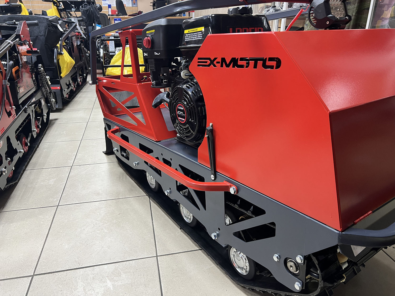 Мотобуксировщик EX-MOTO SNOWDOG S500 15л.с в Волжском