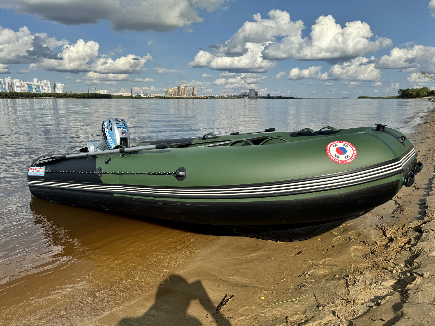 Лодка MISHIMO BIG FLOOR 380 в Волжском