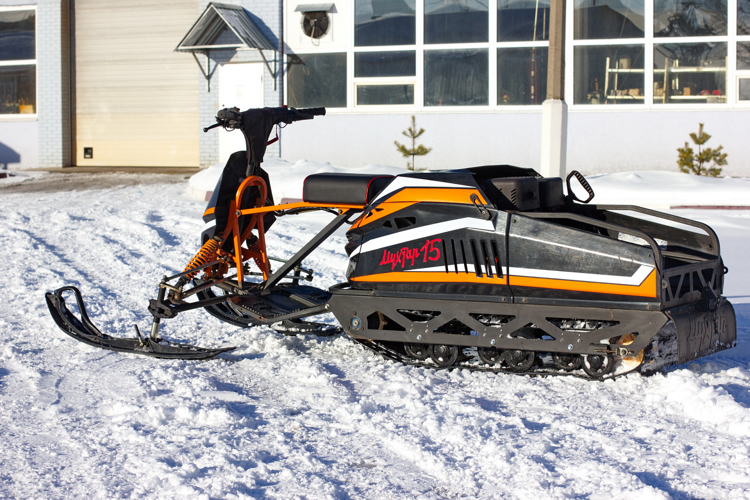 Мотобуксировщик IRBIS Мухтар 15 с лыжным модулем в комплекте в Волжском