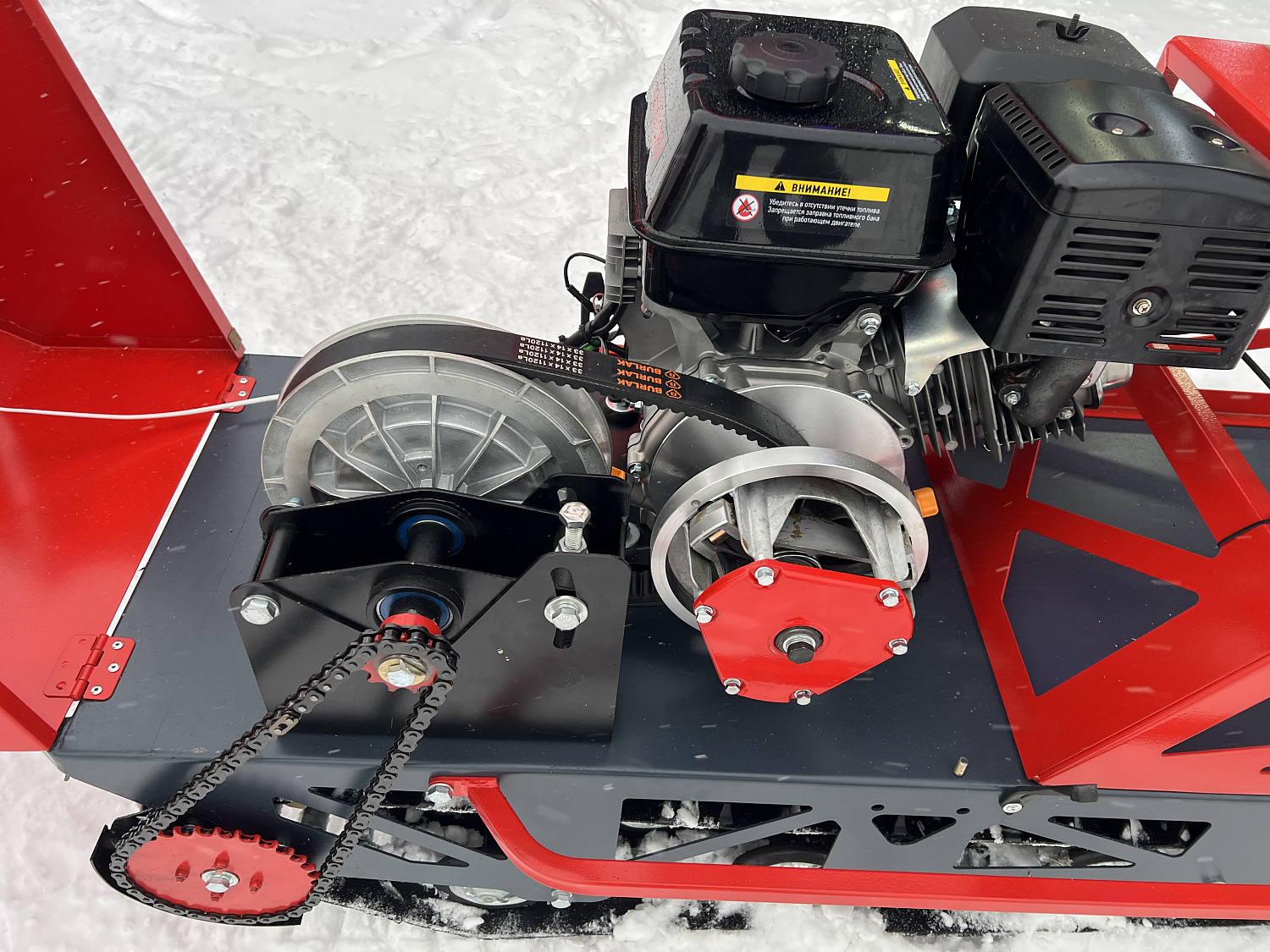 Мотобуксировщик EX-MOTO SNOWDOG S500 15л.с в Волжском