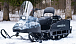 Миниснегоход Бурлак Егерь Экспедитор 15 л.с. , реверс, тормоз, капот белый в Волжском