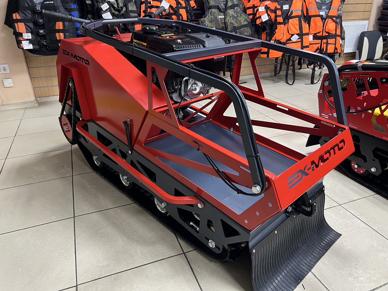 Мотобуксировщик EX-MOTO SNOWDOG S500 15л.с в Волжском