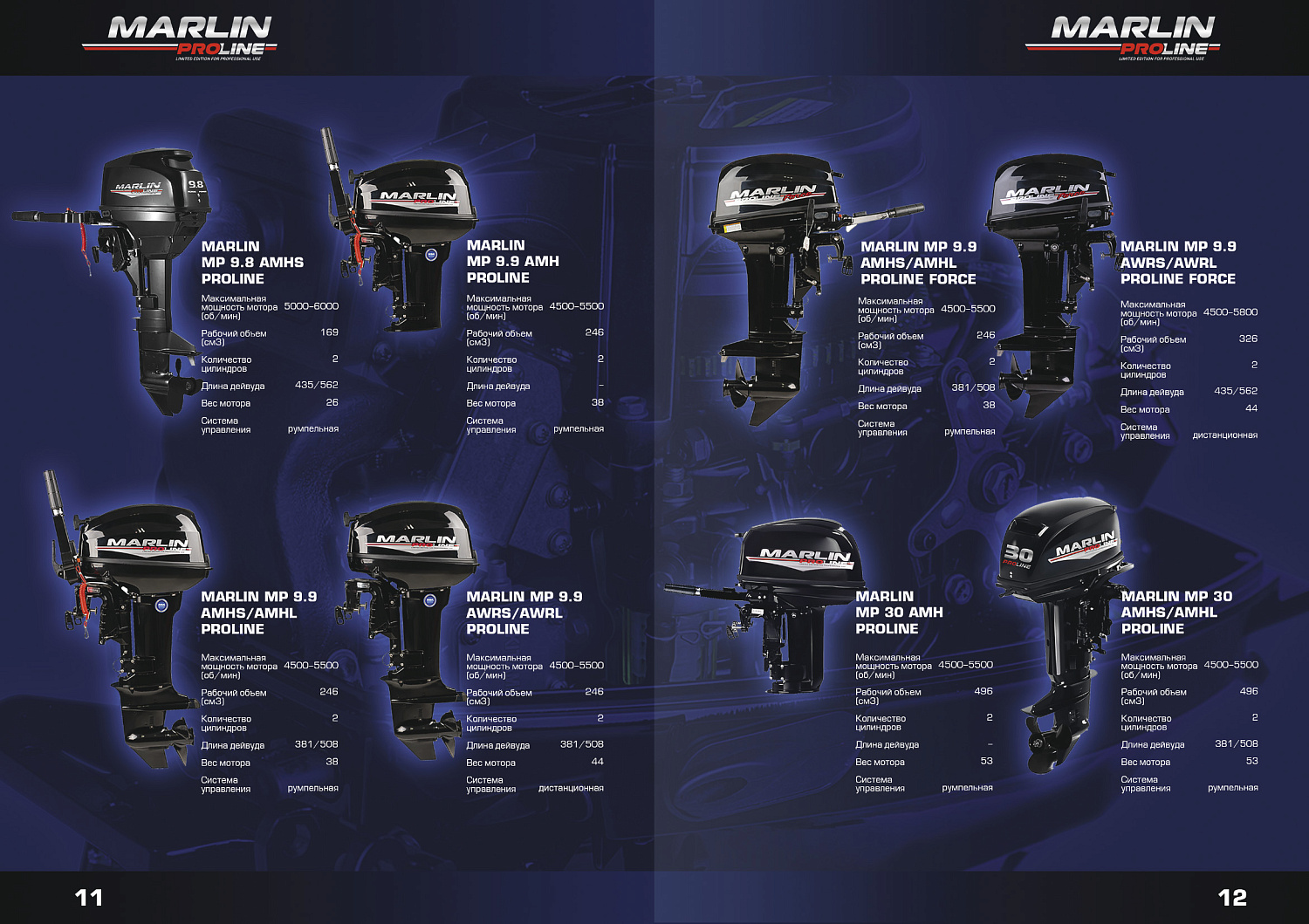 Лодочный мотор MARLIN PROLINE MP 40 AMHL в Волжском