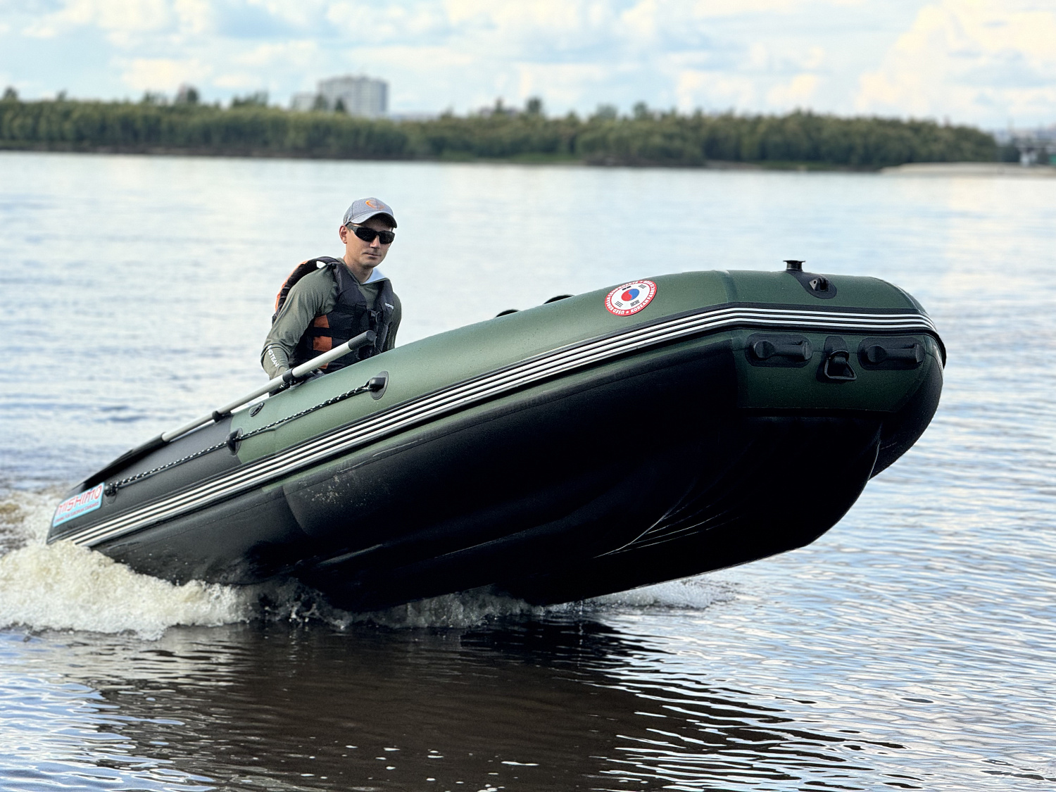 Лодка MISHIMO BIG FLOOR 380 в Волжском